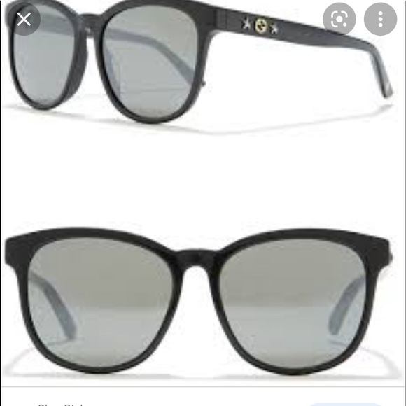 Gucci black Star sunglasses - Picture 3 of 6